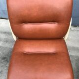 Pair of vintage Steelcase 1970 armchairs