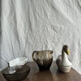 Smoked glass carafe