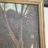 Oil on canvas The Sacred Grove
