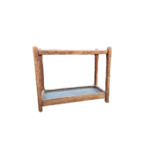 Porte-parapluie en bois vintage