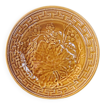 Gien mustard plate