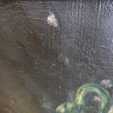 Oil on canvas nature and