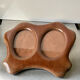 art nouveau  antique wooden double picture frame