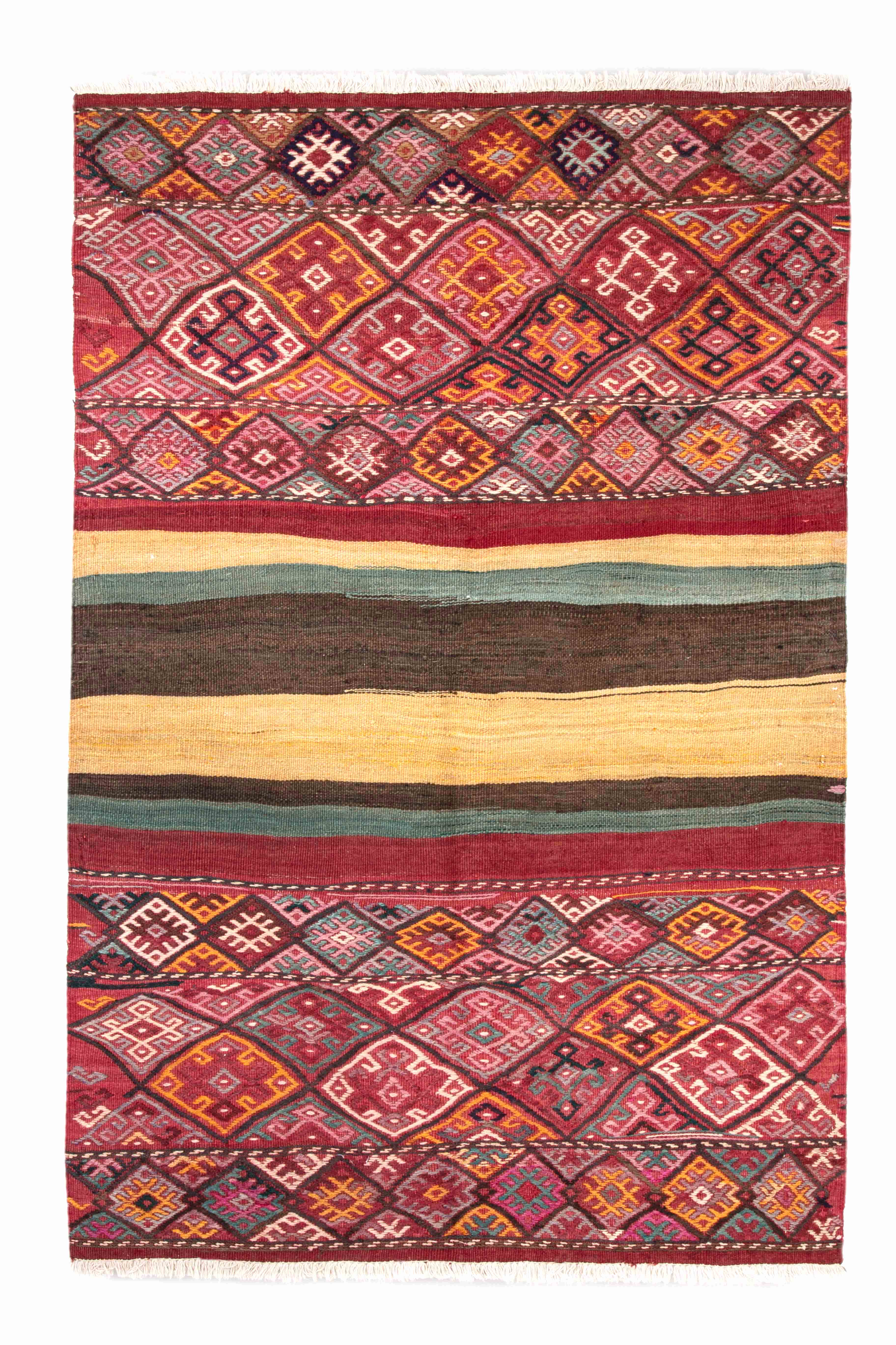 Vintage Iranian Kilim 170 x 108 cm