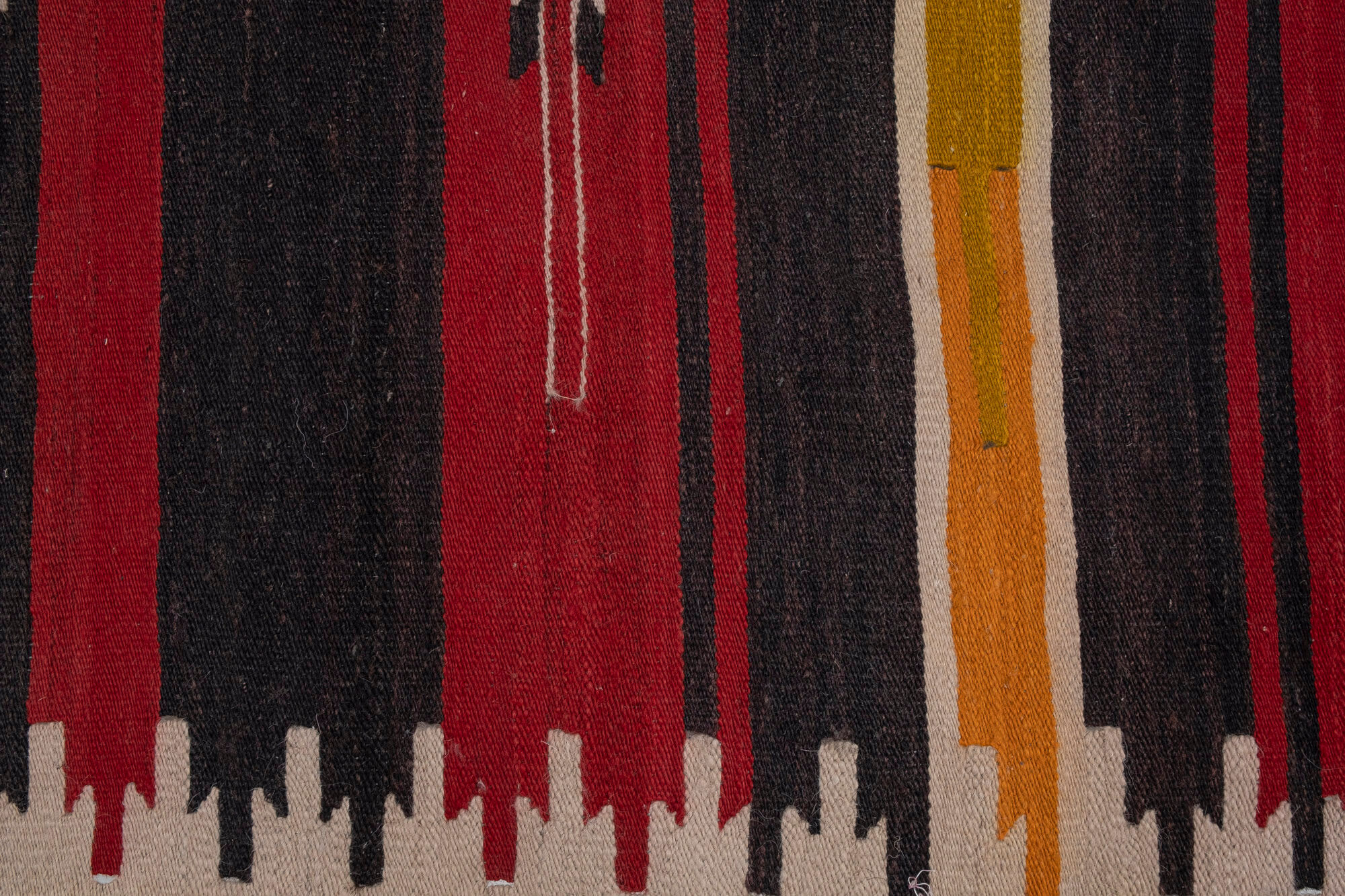 Turkish Long Kilim Runner Rug, 1970s 60 x 447 cm