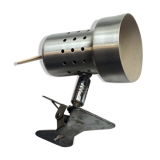 Brushed aluminum clamp spot 1970