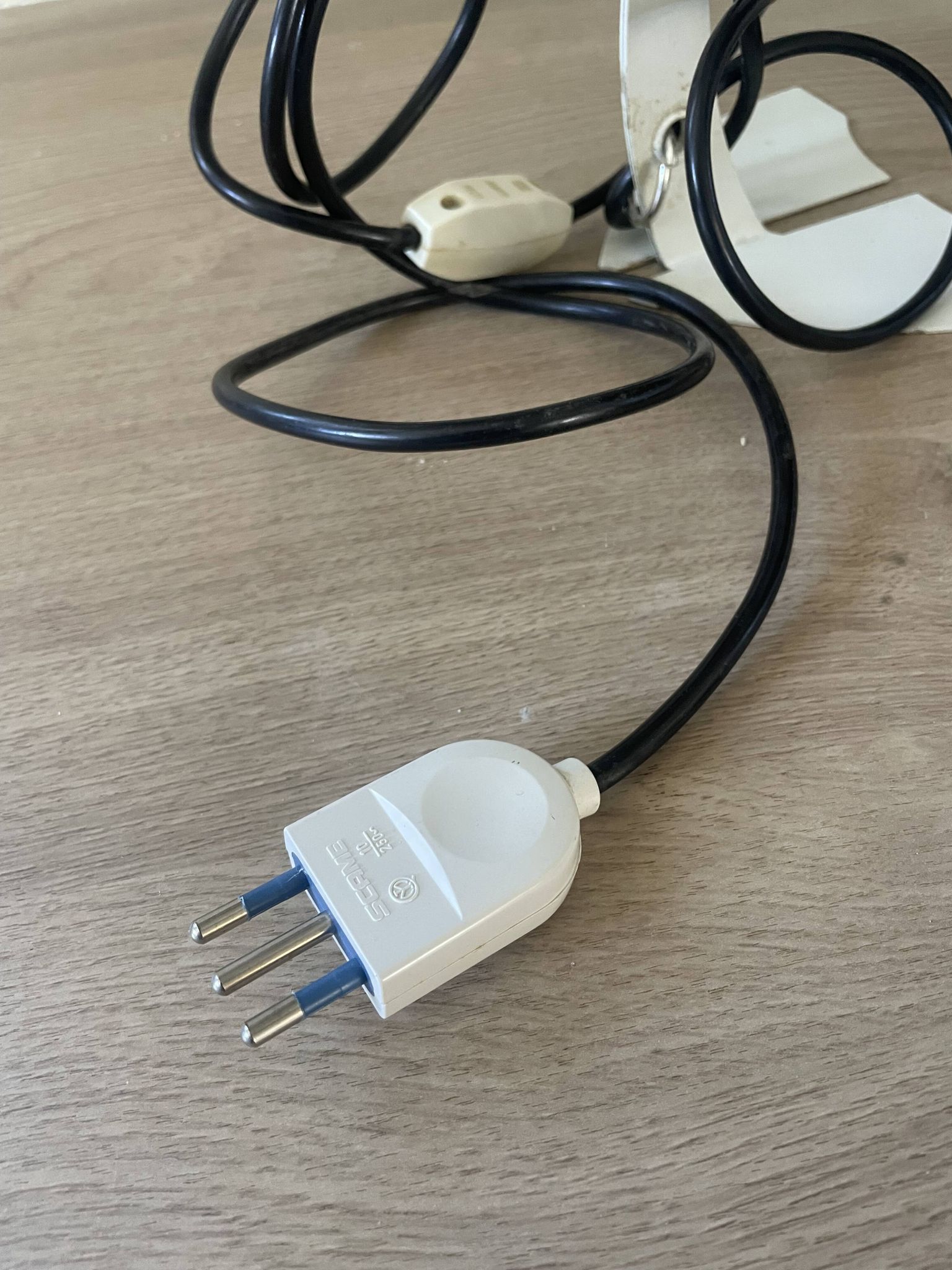 Lampe orientable eye ball, design italien années 70