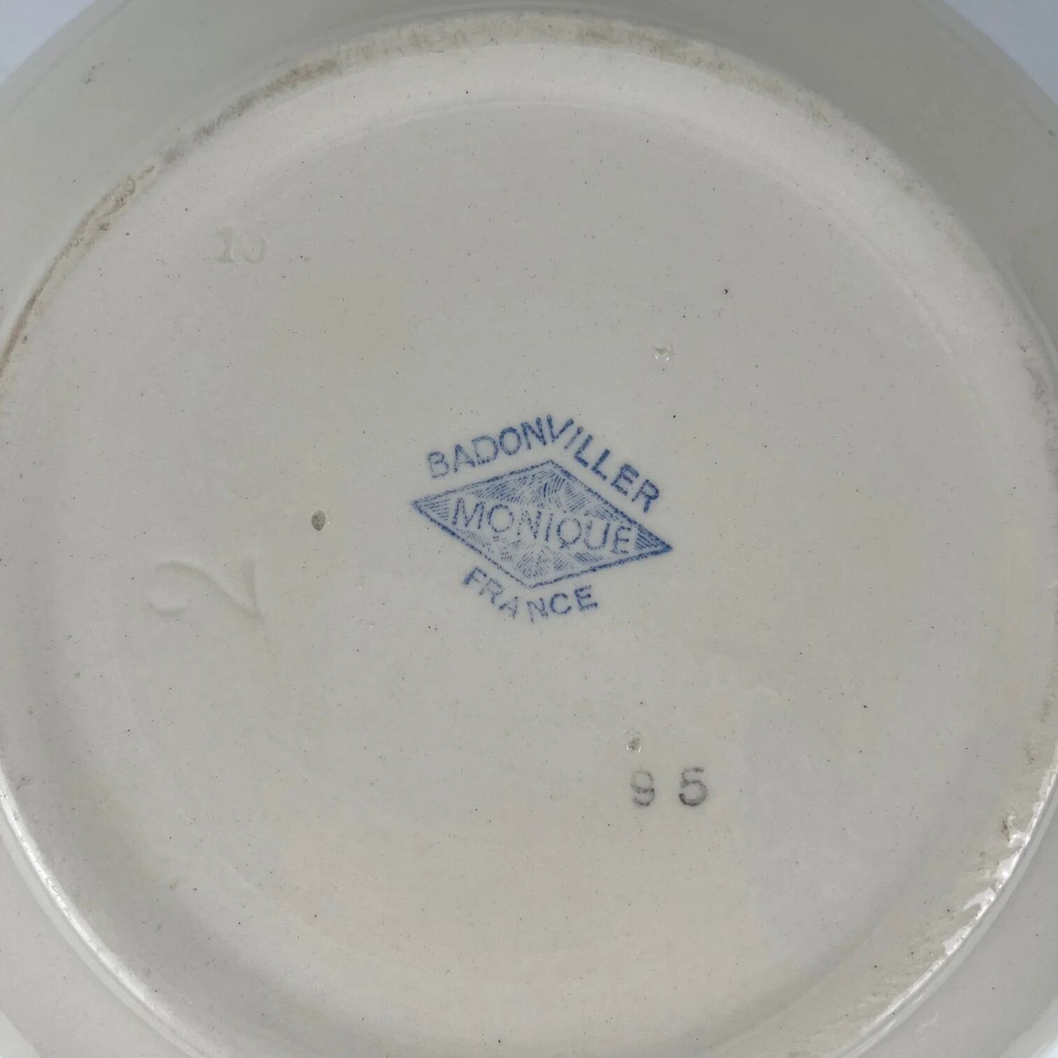 Badonviller soup tureen model "Monique", 20th century