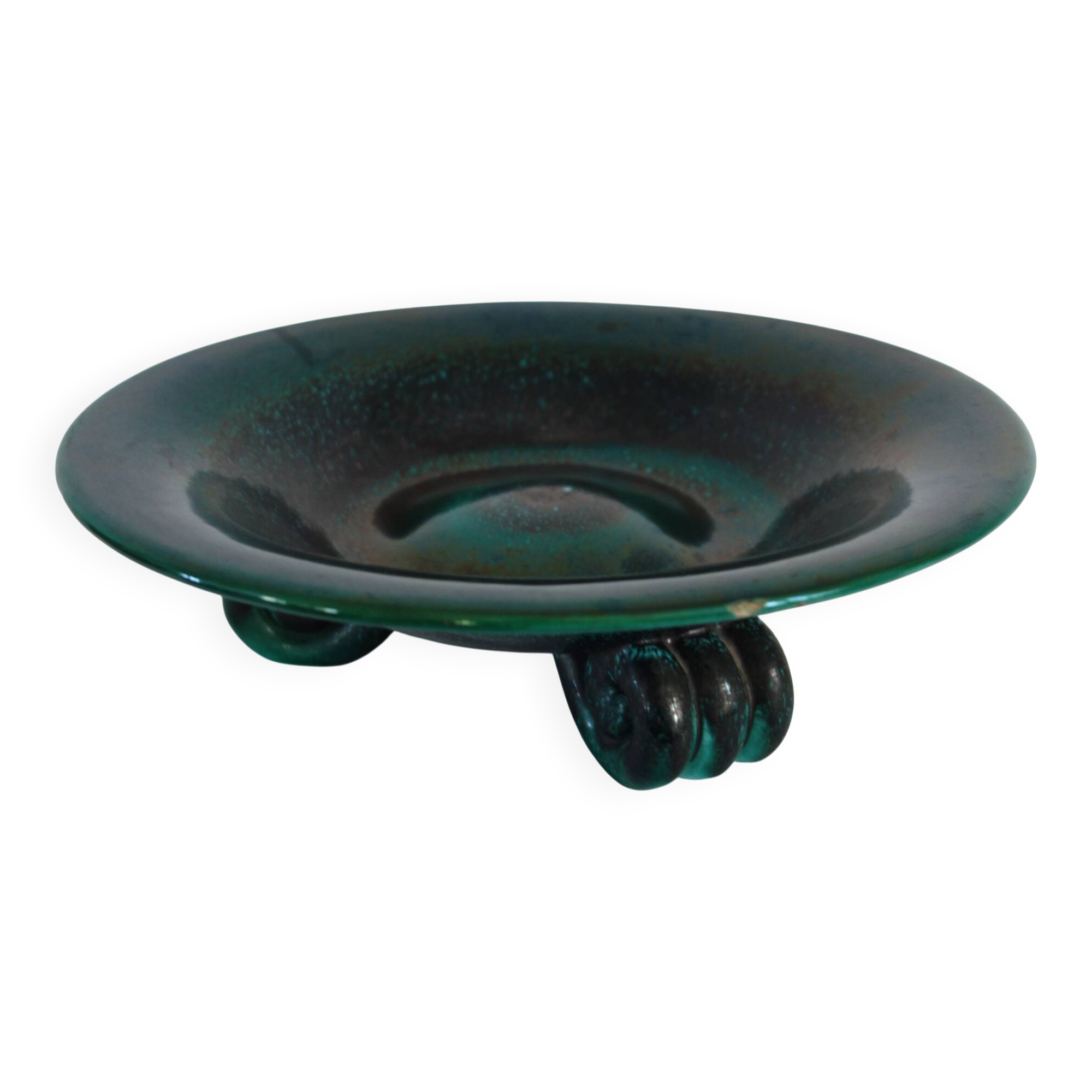Large Ceramidi fruit bowl, 1950s