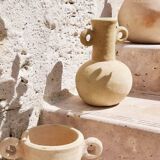 Tamegroute ceramic handle pottery