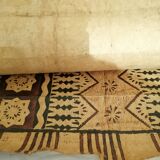 Old tapa. hanging of beaten bark cloth. oceania. 1° half of the xxth.