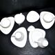 Alessi Design Colombina Style 4-Cup Porcelain Coffee Set