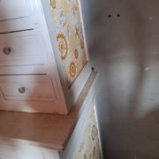 Buffet 2 corps parisien en sapin année 50