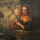Peinture à l’huile sur toile école anglaise 19ème siècle