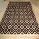 Tunisian hand-woven rug, pure wool, 295/202