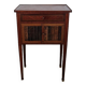 Directory style marquetry side table