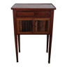 Directory style marquetry side table