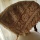 Couvre-lit ancien broderie et crochet