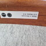 6 Scandinavian teak chairs Erik Buch, 60s