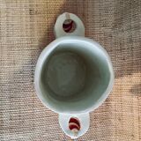Hand-painted ceramic utensil pot