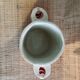 Hand-painted ceramic utensil pot