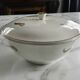 Very pretty vintage Digoin Sarreguemines fern soup tureen