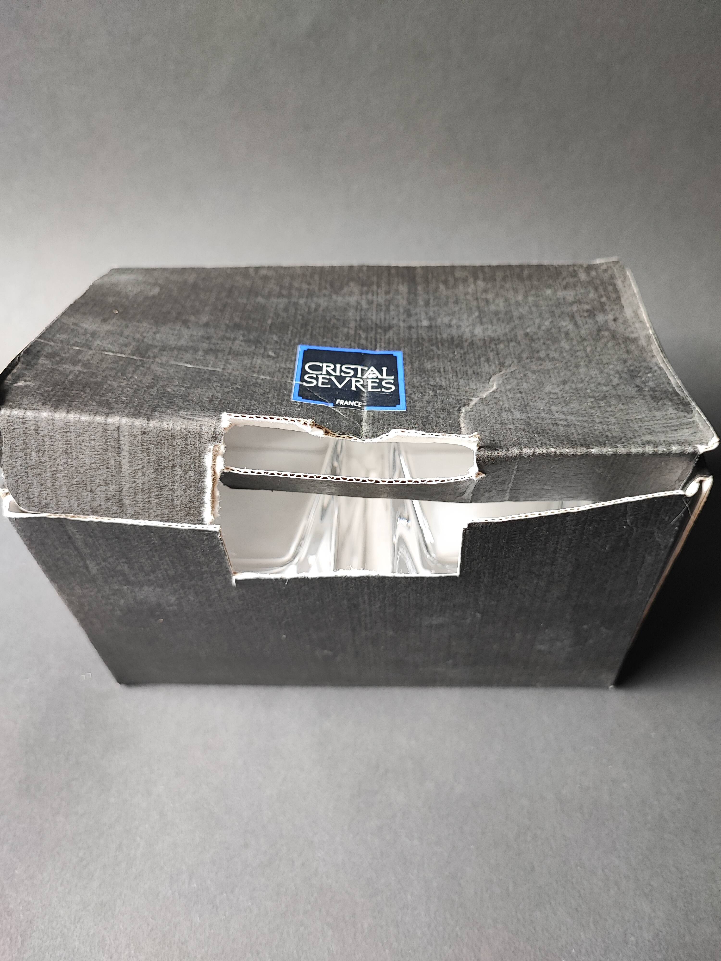 2 Sèvres crystal whisky glasses, KEOS model