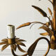 Florentine chandelier in wheat ear style by Hans Kögl Hollywood Regency