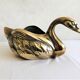 Empty-pocket "Swan" in brass from the 70s