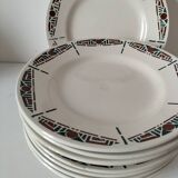 Longchamp Paimpol model plates