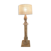 Vintage wooden floor lamp revisited