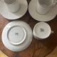 Thomas Germany Medallion Silver Rimmed Porcelain Tea Set
