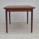 1970s, Danish foldable dining table, teak wood, original condition.
