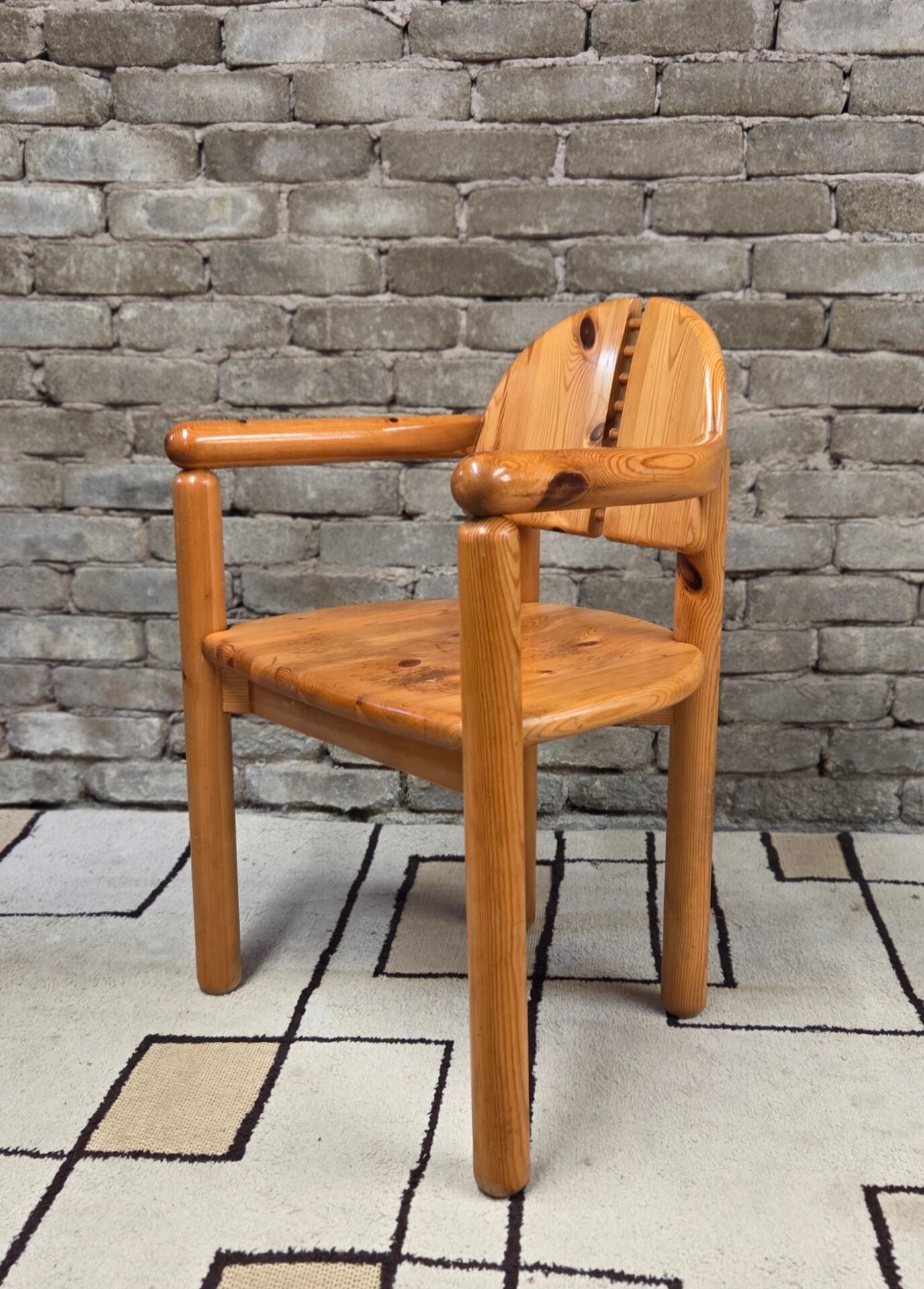 Rainer Daumiller armchair in solid pine – Danish design from the 1970s