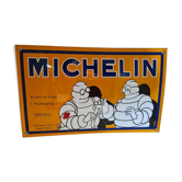 Plaque émaillée Michelin code paradis