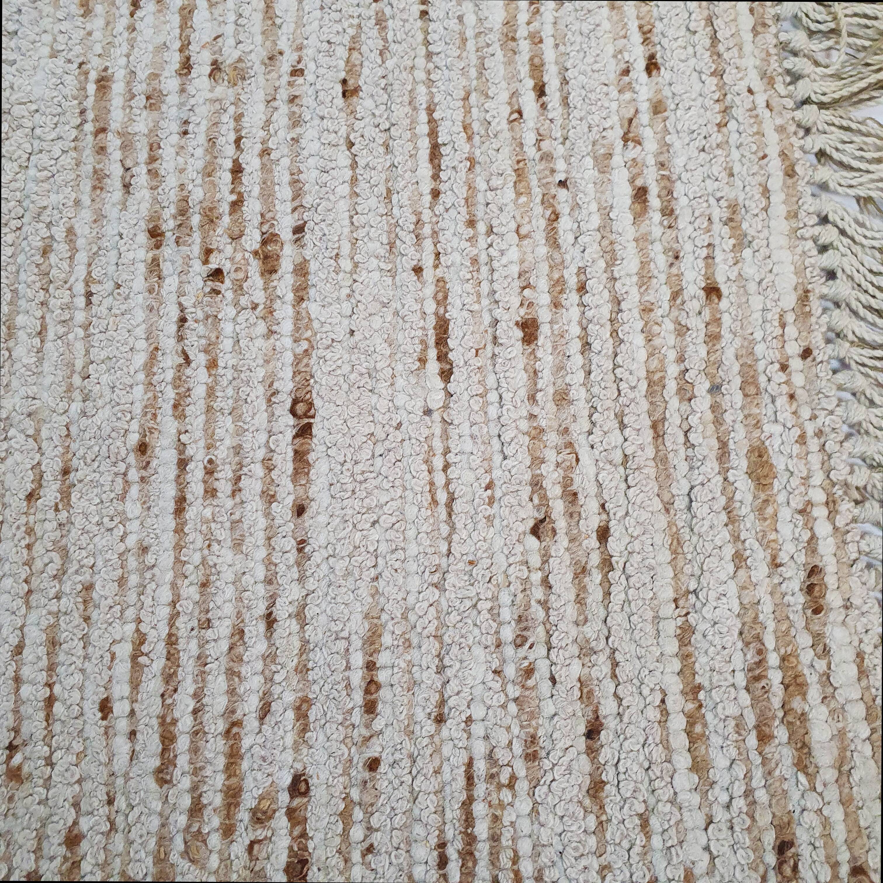 Tapis de laine nouée à la main du milieu du siècle, années 1960