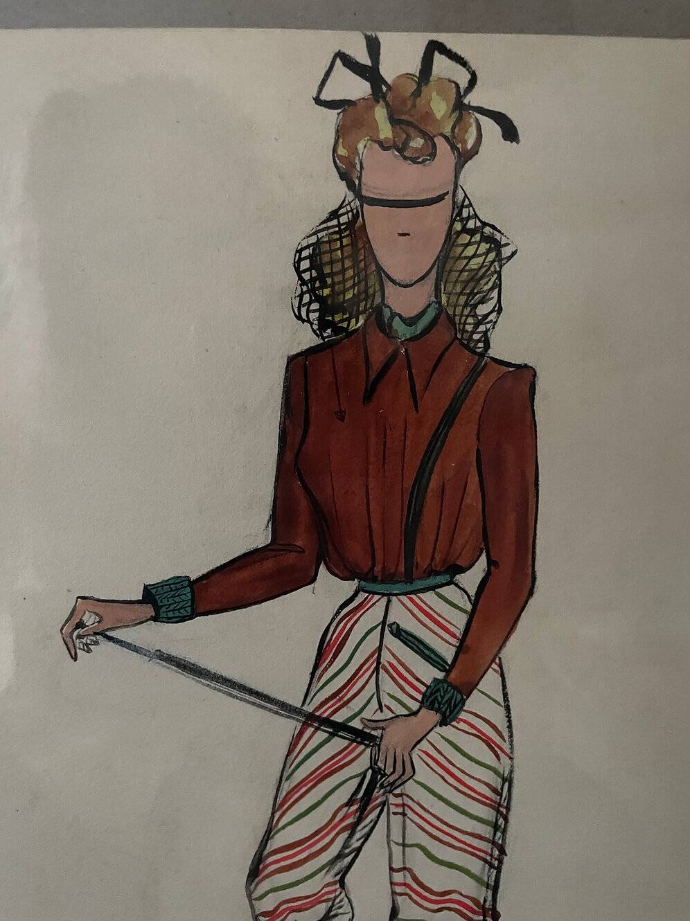 Fashion drawing G Mazoyer