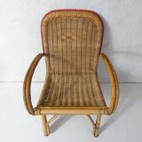 rattan armchair