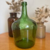 Dame jeanne dark green carboy