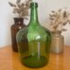 Dame jeanne dark green carboy