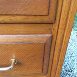 Compass foot chest of drawers