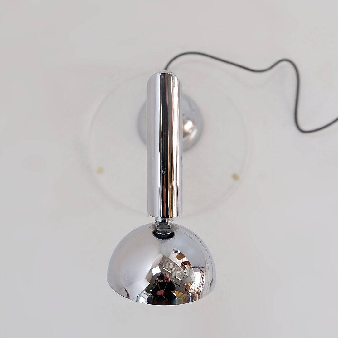 Postmodern Translucent Acrylic glass Table Lamp - 1980s