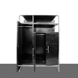 Buffet en acier et bois,  Bruno Weil pour Thonet, années 1930