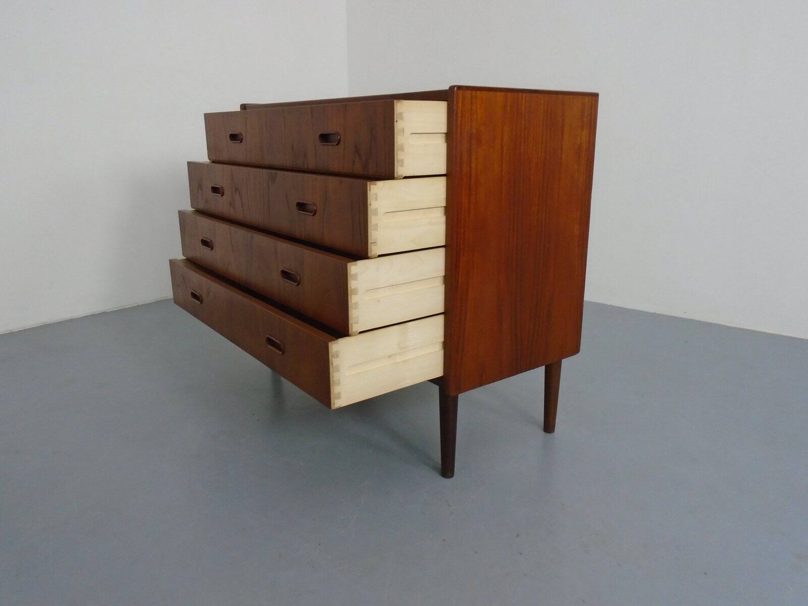 Danish Teak Chest of Drawers, 1960s