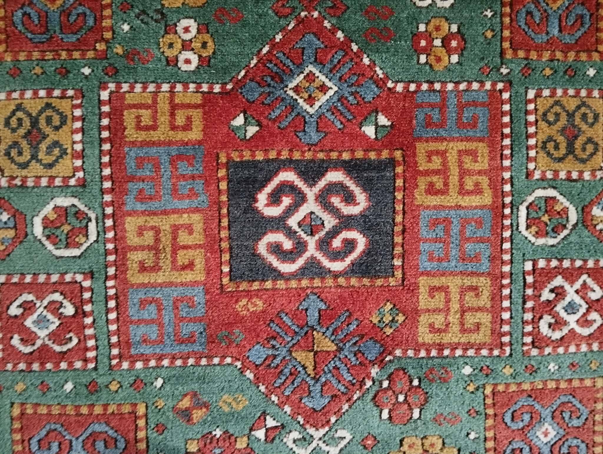 Handmade Caucasian Derbent rug 214x172cm