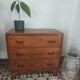 Compass foot chest of drawers