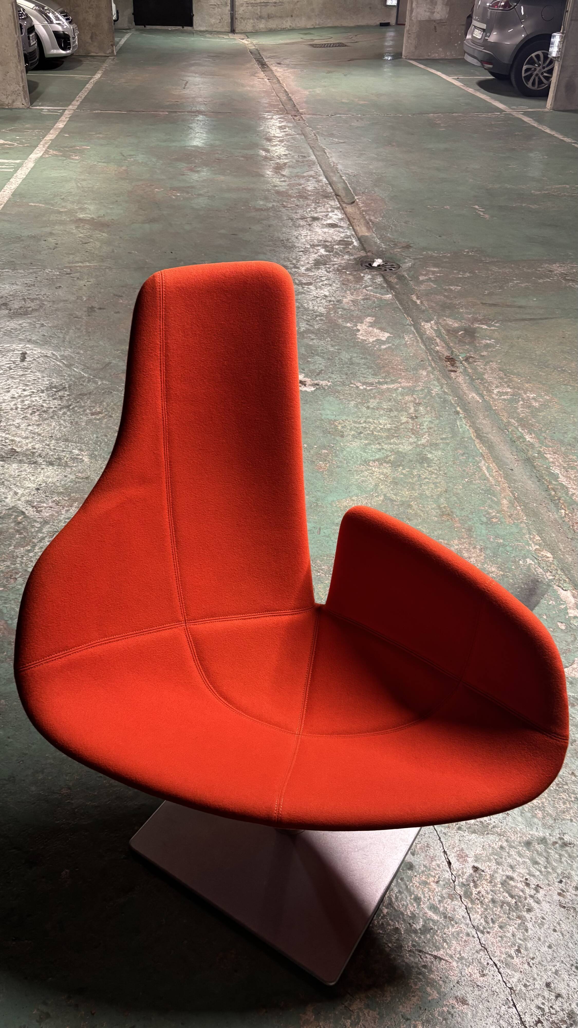 Fauteuil Fjord pivotant – Patricia Urquiola pour Moroso