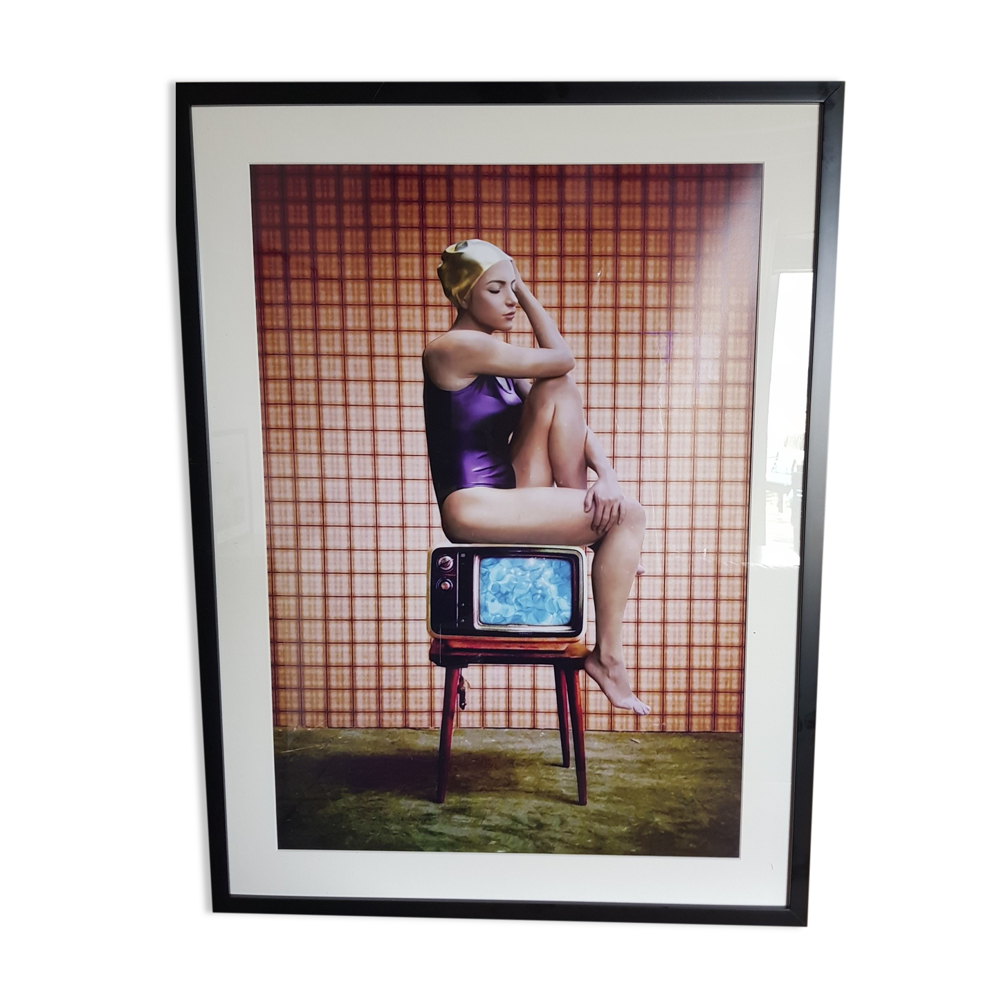 Framed screen printing