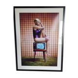 Framed screen printing