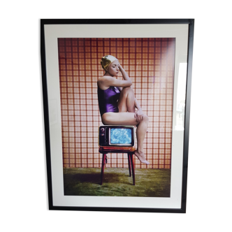 Framed screen printing